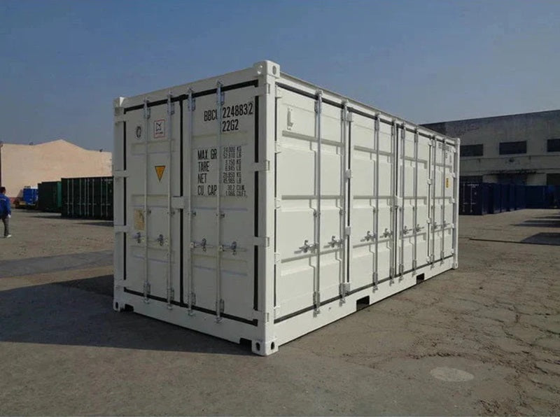 20-Fuß-Versandcontainer mit offener Seite