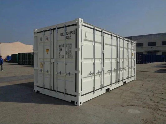 20-Fuß-Versandcontainer mit offener Seite