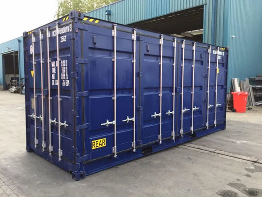 20-Fuß-Versandcontainer mit seitlicher Öffnung